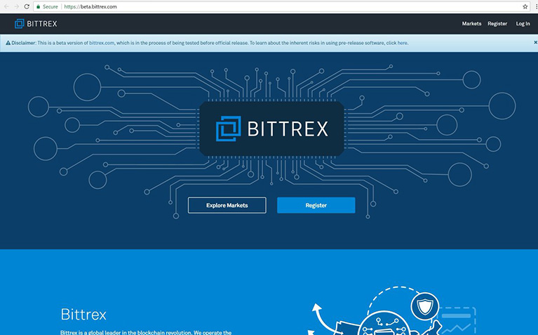 Bittrex cryptocurrency trading platform